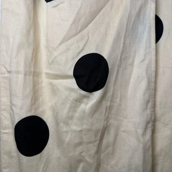 Future Collective x Jenny K. Lopez Faux Wrap Polkadot Midi Skirt Size 00 - Picture 7 of 13